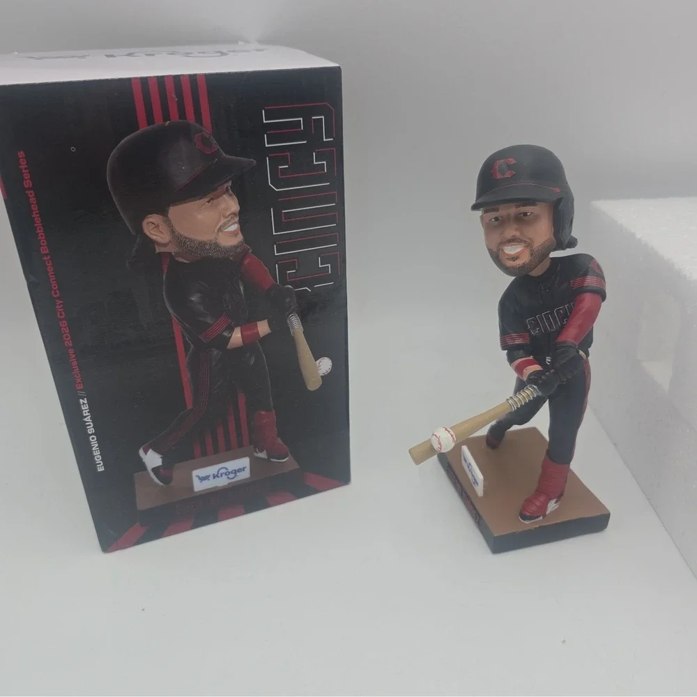 2026 Cincinnati Reds Eugenio Suarez City Connect 1.0 Bobblehead 6/24